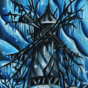 Winter Windmill