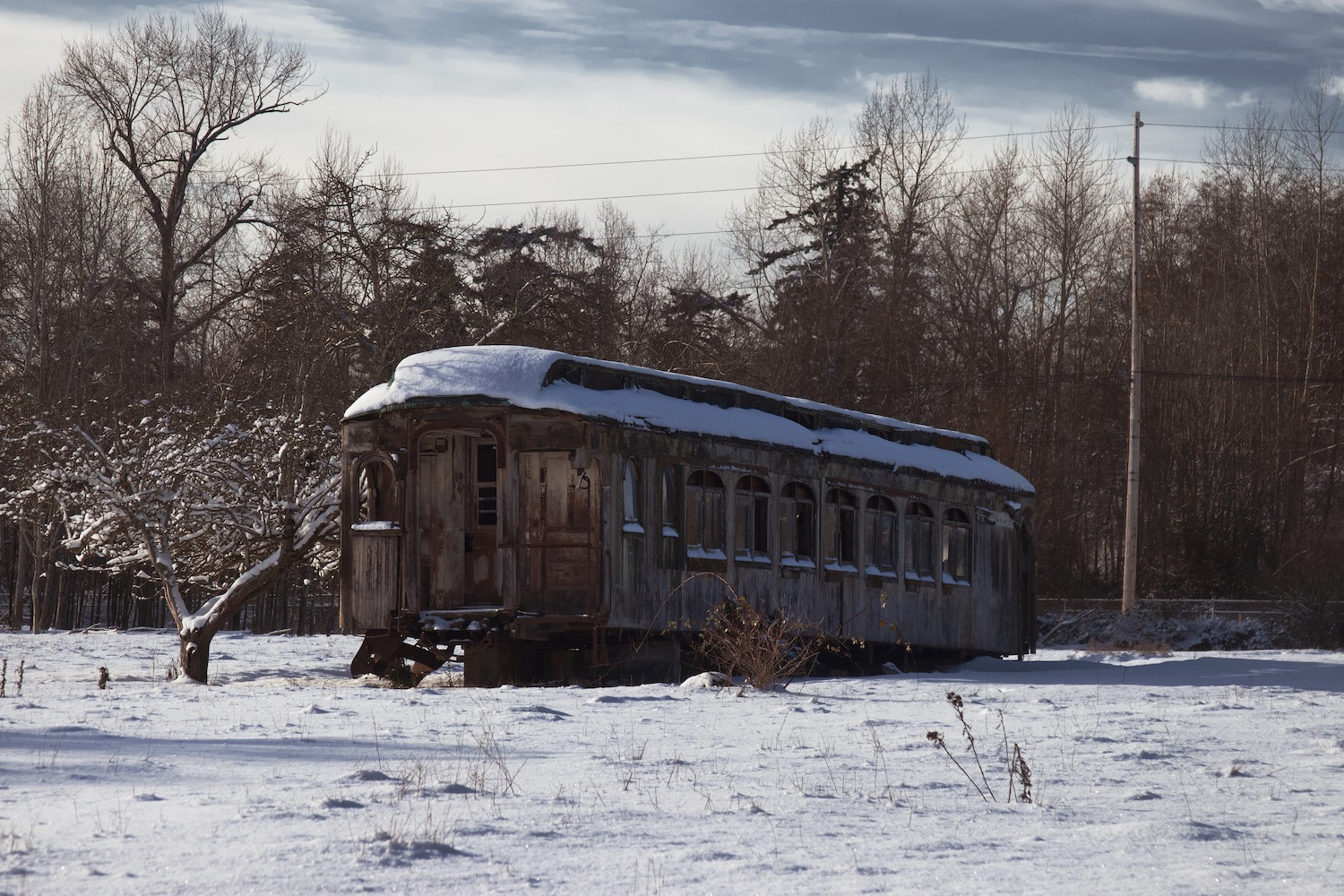 Winter Railcar
